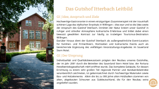 Prospekt des Gutshof Itterbach
