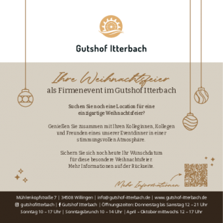 Hochzeitsmappe Gutshof Itterbach in Willingen
