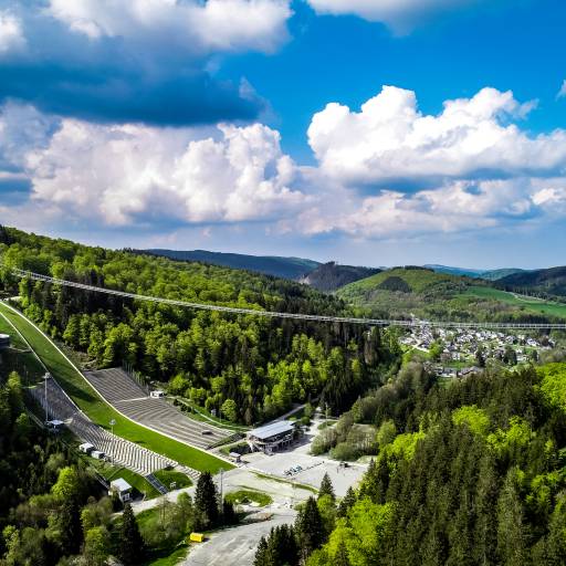 Hängebrücke Skywalk Willingen und Mühlenkopfschanze