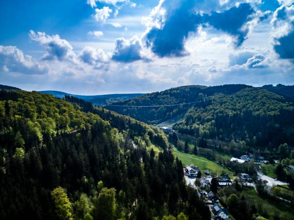 Skywalk Willingen im Sauerland Seitenansicht