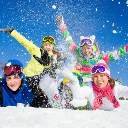 Skifahrer