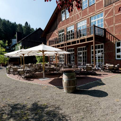 Terrasse des Gutshof Itterbach