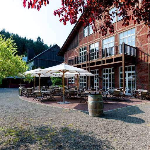 Terrasse des Gutshof Itterbach