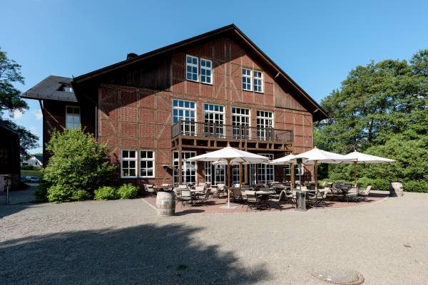 Terrasse im Gutshof Itterbach in Willingen