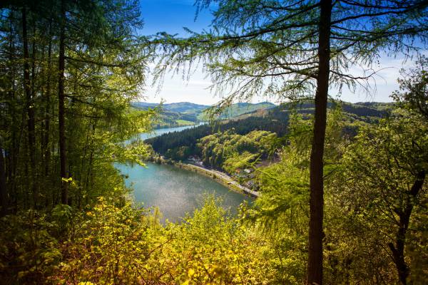 Landschaft um den Gutshof Itterbach im Sauerland