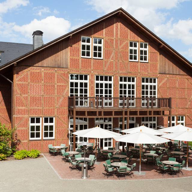 Sonnenterrasse im Gutshof Itterbach